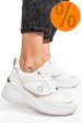 Soprani couture, pantofi sport white scw422p22