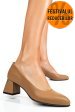 Pantofi camel piele naturala 5s77025