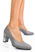 PANTOFI GRI SNK PIELE NATURALA 3S77015