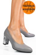 PANTOFI GRI SNK PIELE NATURALA 3S77015