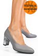 Pantofi gri snk piele naturala 3s77015