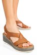 Sandale maro piele naturala ds77elta06