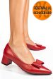 Pantofi rosii piele naturala 1s77507