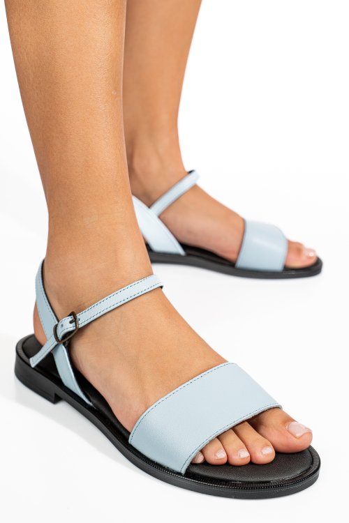 Sandale albastre piele naturala 2515050