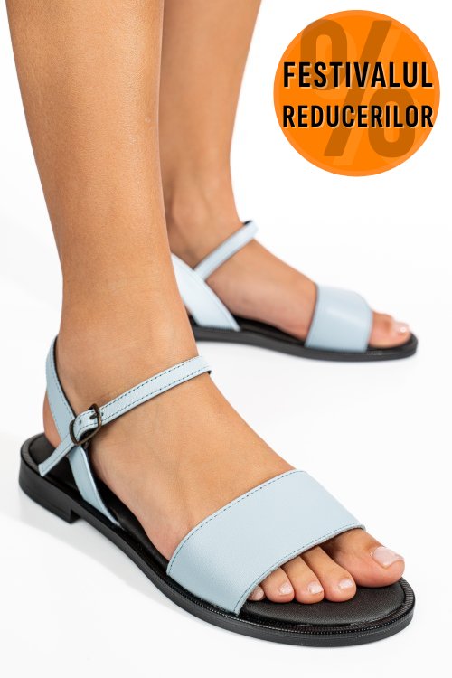 Sandale albastre piele naturala 2515050