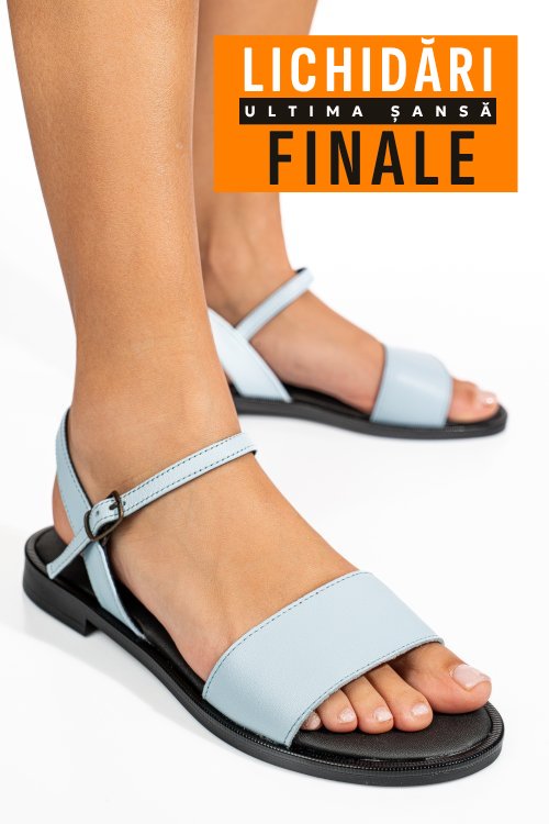 Sandale albastre piele naturala 2515050