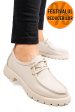 Mocasini bej piele naturala 4s77247