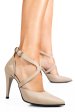 Pantofi bej piele naturala 5s77925