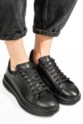 PANTOFI SPORT NEGRI PIELE NATURALA 4S77421