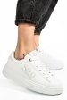 Soprani couture, pantofi sport white scw424p84
