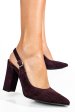 Pantofi visinii piele naturala intoarsa 1s77950