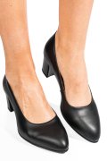 PANTOFI NEGRI PIELE NATURALA 1S77505B