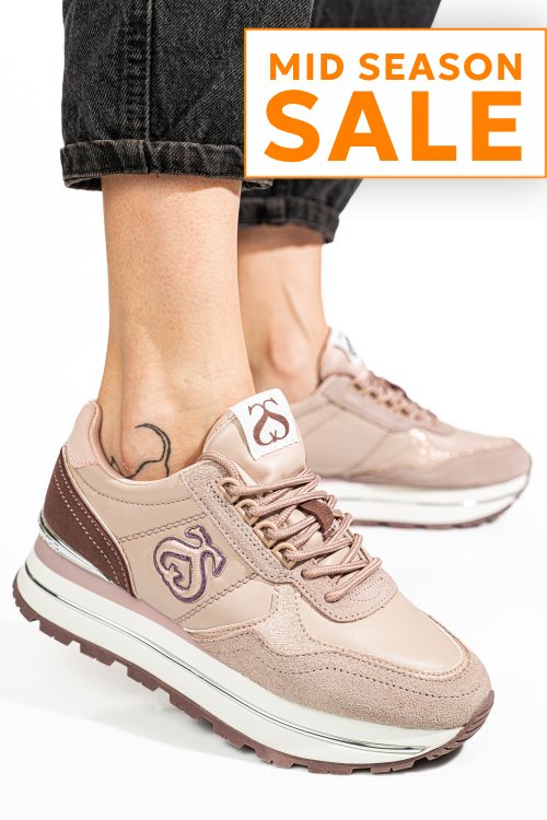 Soprani couture, pantofi sport purple scw423p04