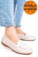 Mocasini roz piele naturala fsp003633