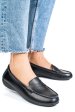 Mocasini negri piele naturala fsp003633