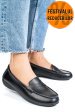 Mocasini negri piele naturala fsp003633