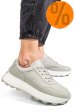 Pantofi sport grey piele naturala fsp001-743