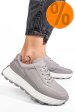 Pantofi sport dark grey piele naturala fsp001-743