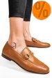 Mocasini maro piele naturala tima823