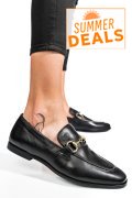 MOCASINI NEGRI PIELE NATURALA TIMA823