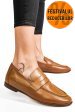 Mocasini maro piele naturala tim-a180
