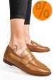 Mocasini maro piele naturala tim-a180