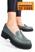 MOCASINI GRI PIELE NATURALA 2S7724