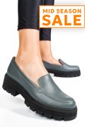 MOCASINI GRI PIELE NATURALA 2S7724