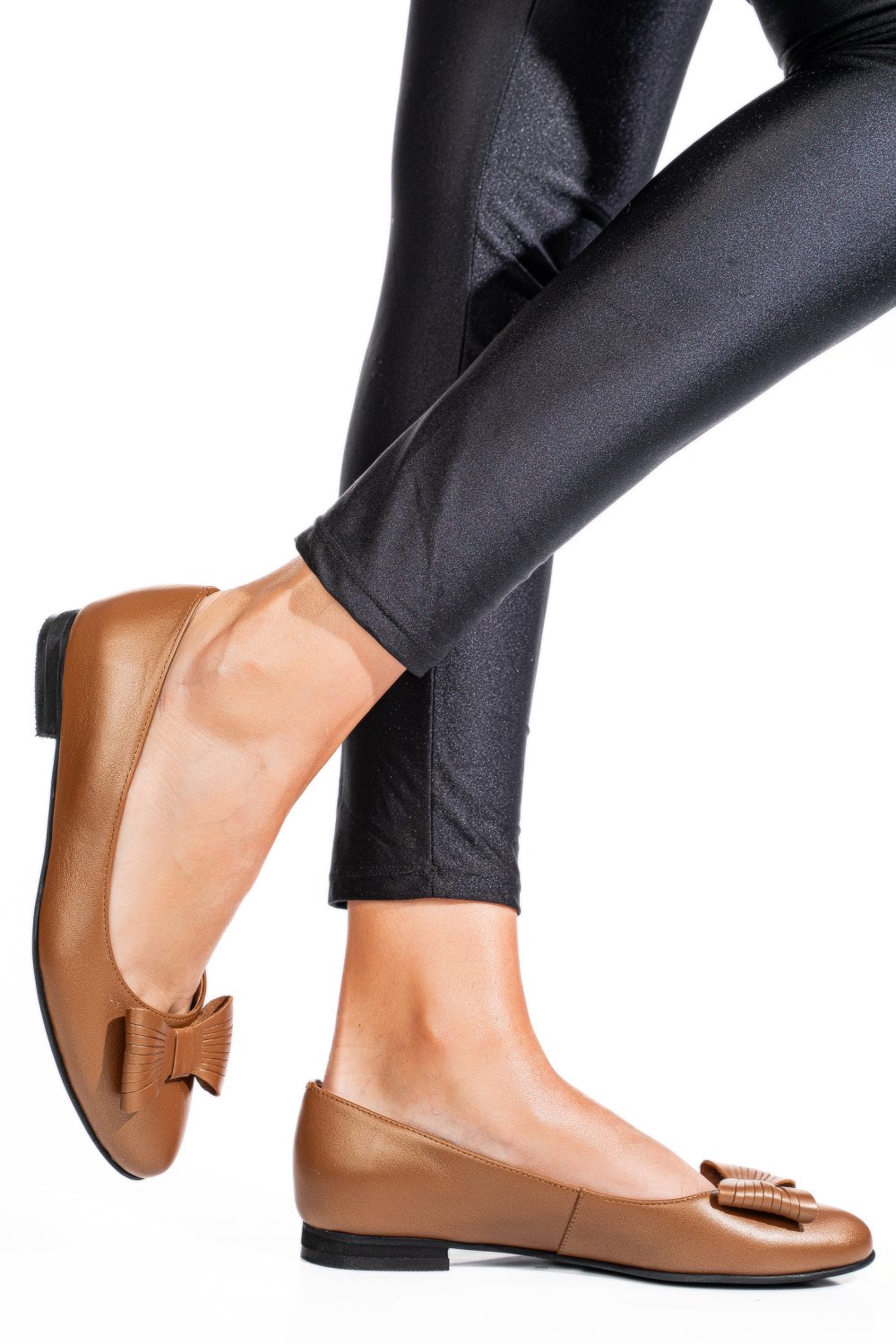 BALERINI MARO TALPA NEAGRA PIELE NATURALA 3S7709