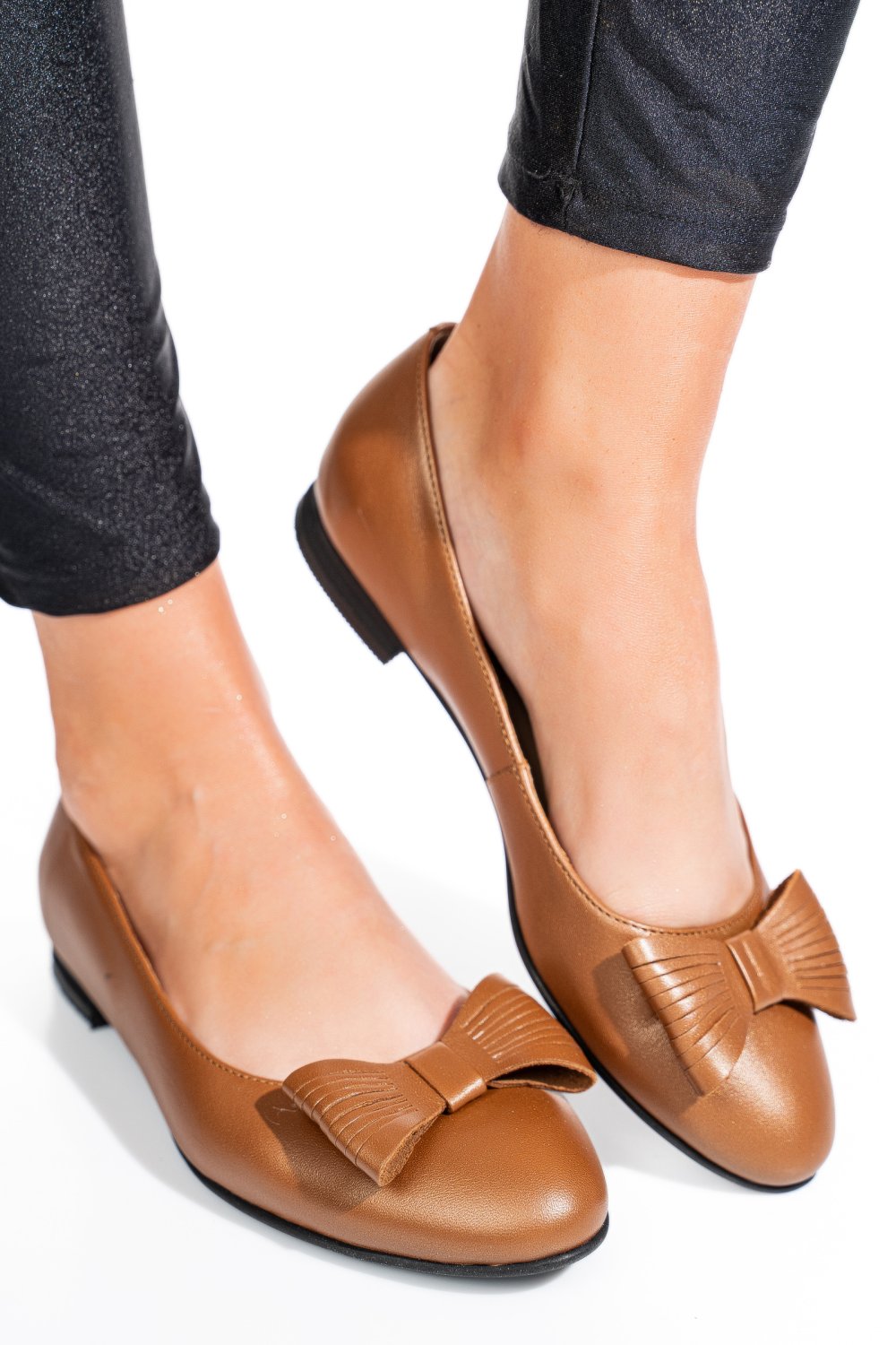 BALERINI MARO TALPA NEAGRA PIELE NATURALA 3S7709