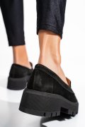 MOCASINI NEGRI PIELE NATURALA INTOARSA 2S7724
