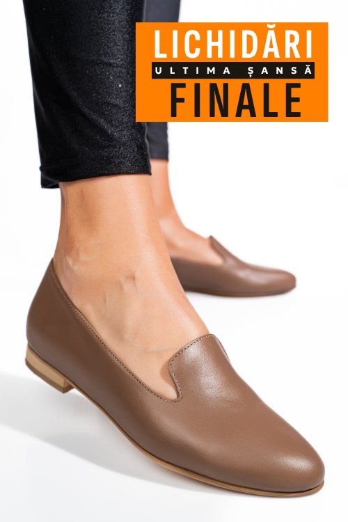 Balerini maro piele naturala 4s7765