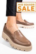 MOCASINI CAPPUCCINO PIELE NATURALA 2S7724