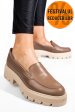 Mocasini cappuccino piele naturala 2s7724