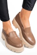 MOCASINI CAPPUCCINO PIELE NATURALA 2S7724