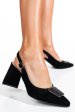 Pantofi negri piele naturala intoarsa 5s77725b