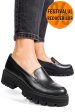 Mocasini negri piele naturala 2s7724
