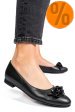 Balerini negri piele naturala 3s7731
