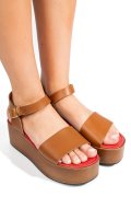 SANDALE MARO PIELE NATURALA CS77HIARA207