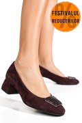 PANTOFI VISINII PIELE NATURALA INTOARSA 5S77300