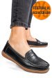 Mocasini negri piele naturala tsp3041