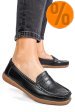 Mocasini negri piele naturala tsp3041