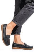 MOCASINI NEGRI PIELE NATURALA TSP3041