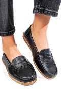 MOCASINI NEGRI PIELE NATURALA TSP3041