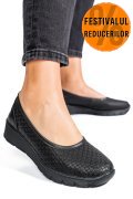 ESPADRILE BLACK PIELE NATURALA FSP003-641