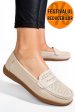 Mocasini bej piele naturala tsp3041