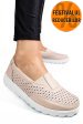 Mocasini bej piele naturala dspx22025