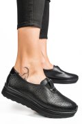 ESPADRILE NEGRE PIELE NATURALA XSPH3011
