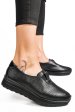 Espadrile negre piele naturala xsph3011