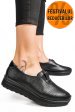 Espadrile negre piele naturala xsph3011